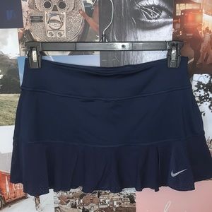 Navy Nike Tennis Skirt